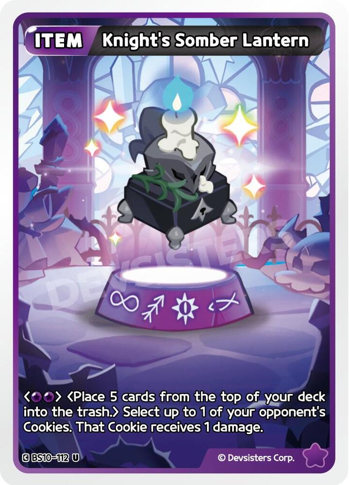Knight's Somber Lantern (BS10-112) (BS10-BS11)