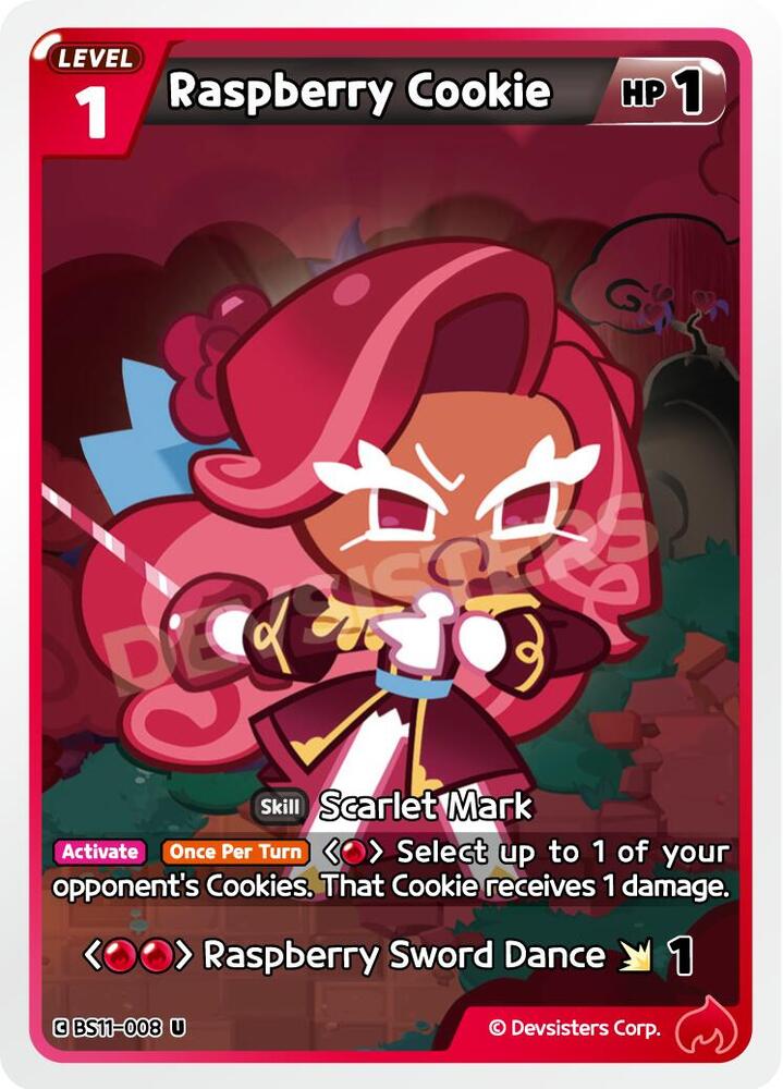 Raspberry Cookie (008) (BS11-008) (BS10-BS11)