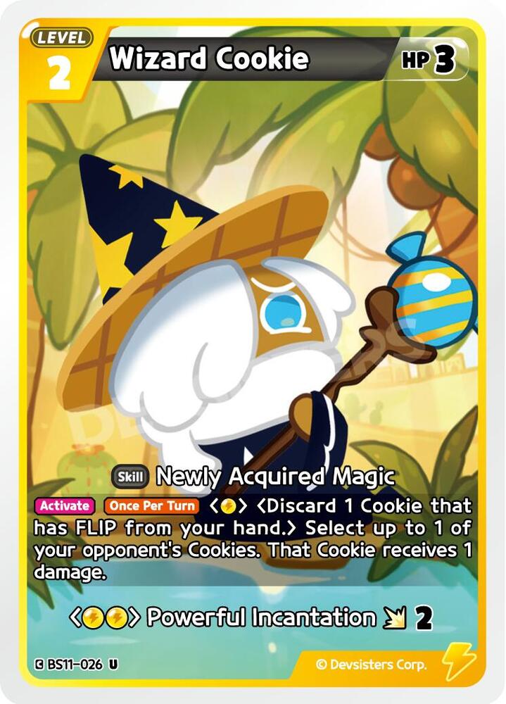 Wizard Cookie (BS11-026) (BS10-BS11)
