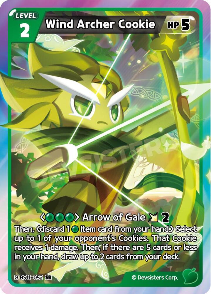 Wind Archer Cookie (BS11-052) (BS10-BS11)