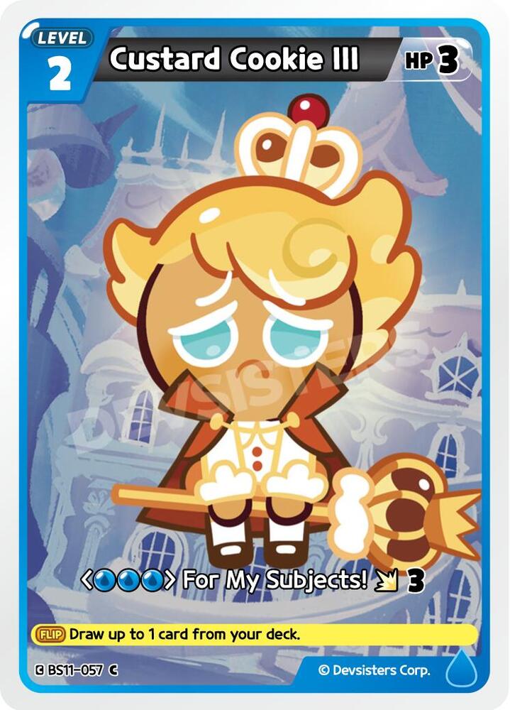 Custard Cookie III (057) (BS11-057) (BS10-BS11)