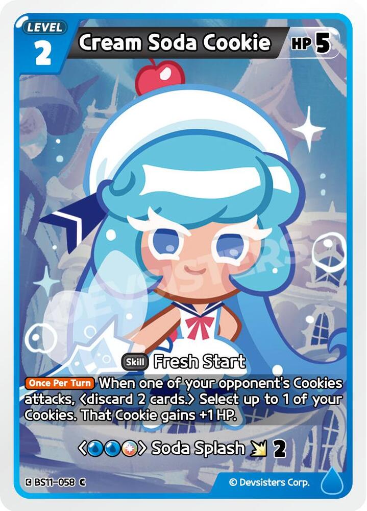 Cream Soda Cookie (BS11-058) (BS10-BS11)