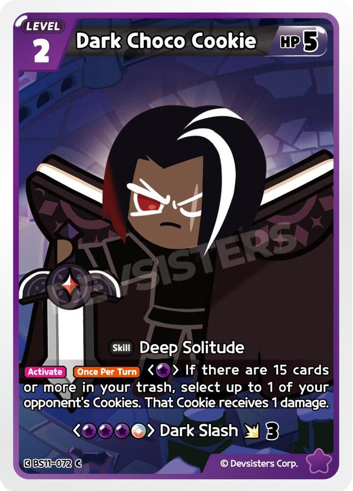 Dark Choco Cookie (BS11-072) (BS10-BS11)