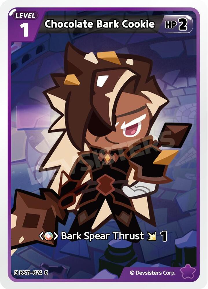 Chocolate Bark Cookie (BS11-074) (BS10-BS11)