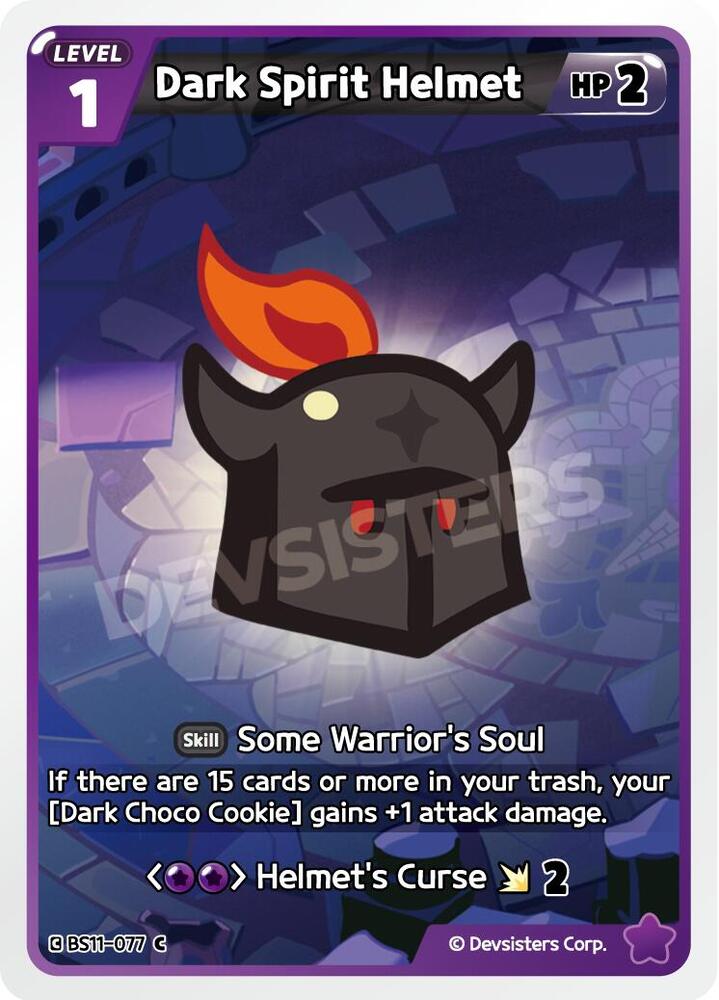 Dark Spirit Helmet (BS11-077) (BS10-BS11)