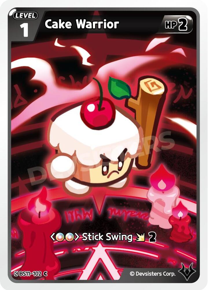 Cake Warrior (BS11-102) (BS10-BS11)