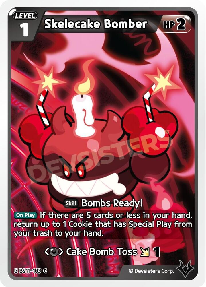 Skelecake Bomber (BS11-103) (BS10-BS11)