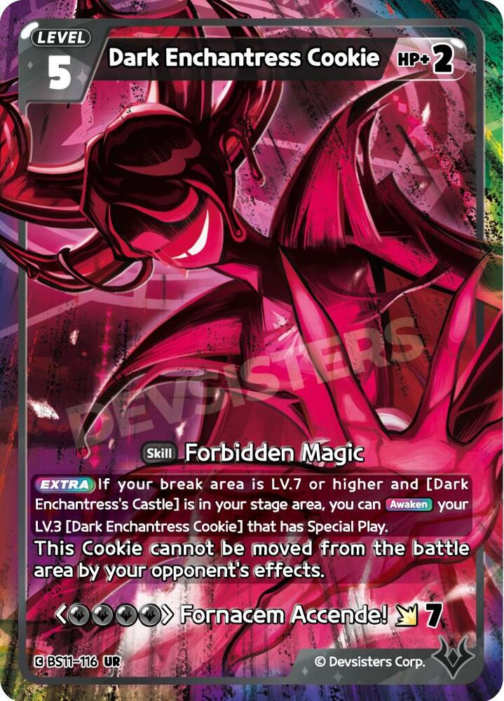 Dark Enchantress Cookie (116) (BS11-116) (BS10-BS11)