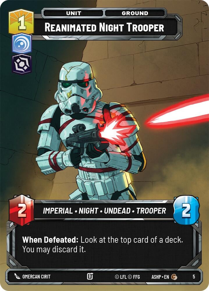 Reanimated Night Trooper (5) (ASHWPP)