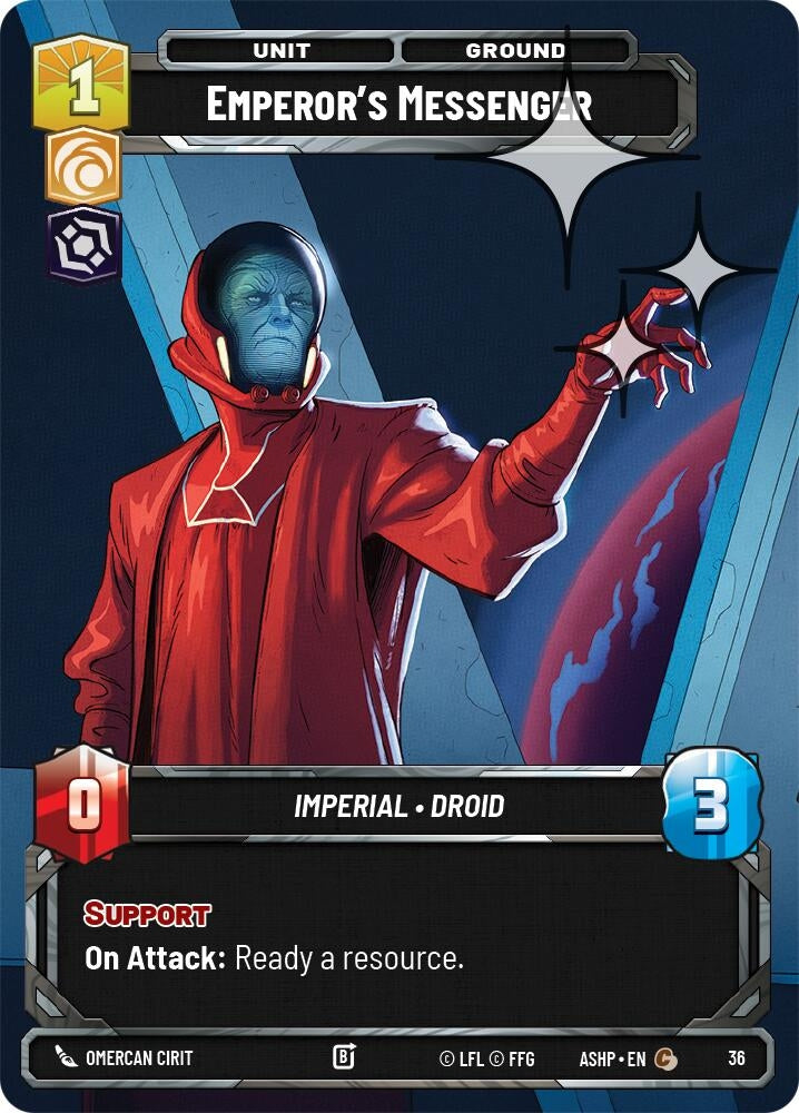 Emperor's Messenger (Foil) (36) (ASHWPP)