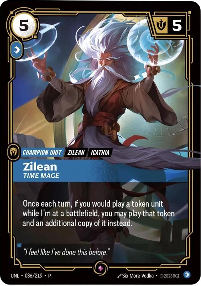 Zilean, Time Mage (086/219) (OPP)