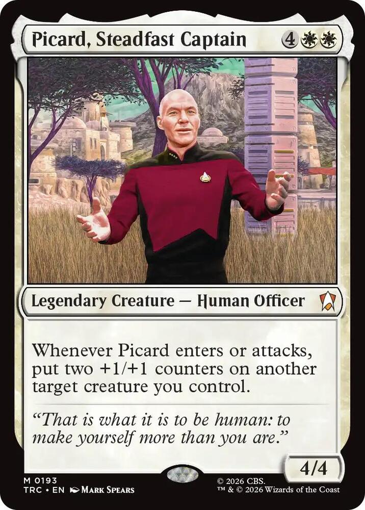 Picard, Steadfast Captain (193) (TRC)