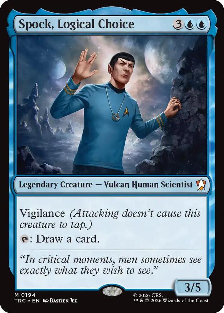 Spock, Logical Choice (194) (TRC)