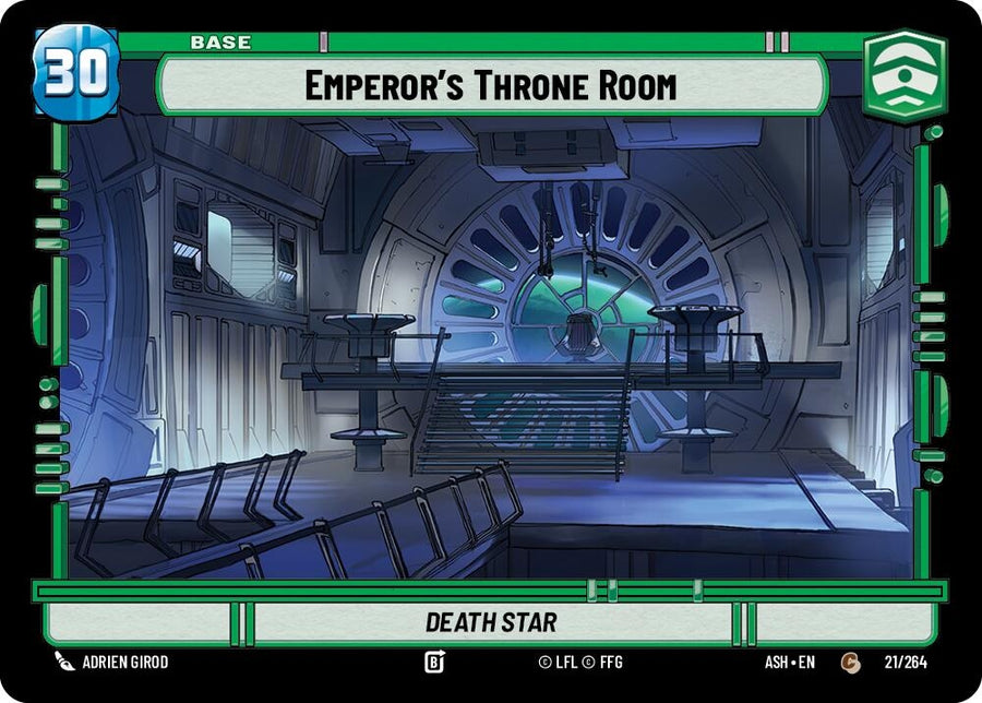 Emperor's Throne Room // Advantage (21/264 // T02) (ASH)