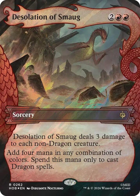 Image for Desolation of Smaug (Showcase) (Surge Foil) (262) (HOB) - Magic: The Gathering