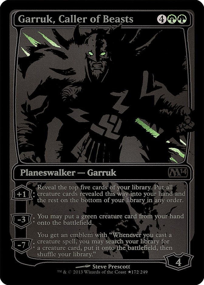 Garruk, Caller of Beasts (SDCC 2013 Exclusive) (172) (MEDIA)