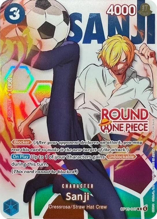 Sanji (Round 1 Promo) (OP15-047) (OP-PR)