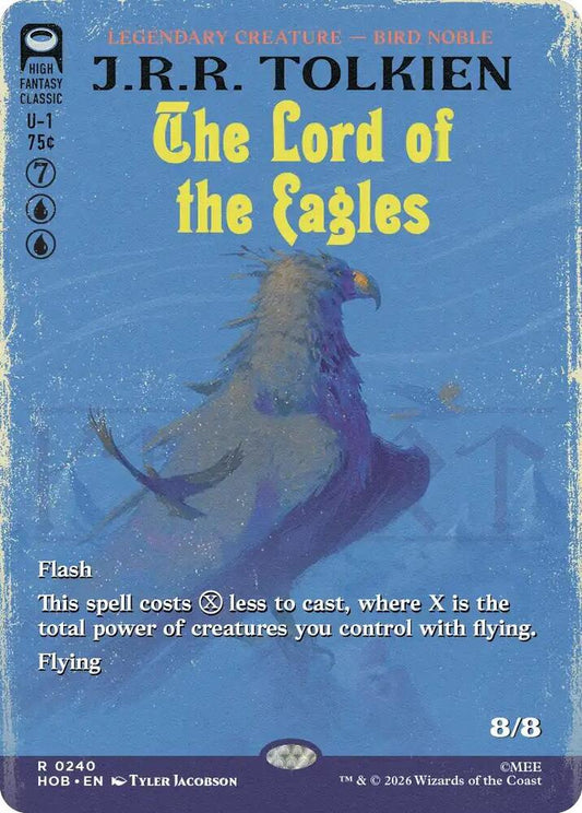 Image for The Lord of the Eagles (Borderless) (240) (HOB) - Magic: The Gathering