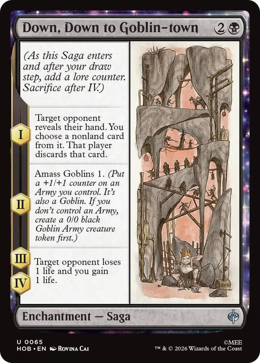 Image for Down, Down to Goblin-town (65) (HOB) - Magic: The Gathering