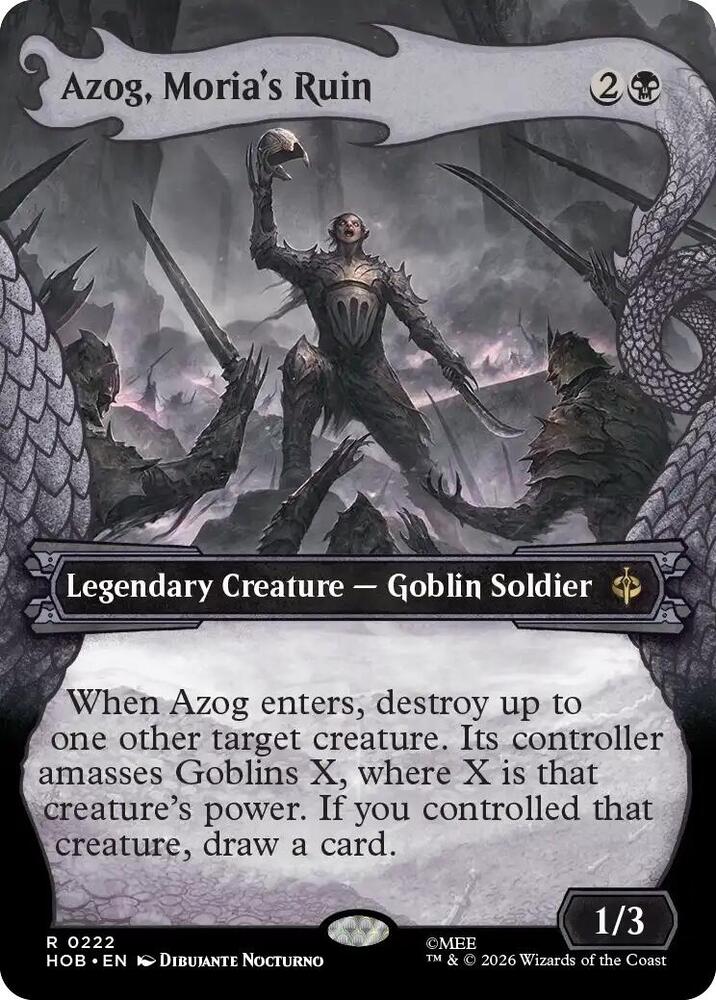 Azog, Moria's Ruin (Showcase) (222) (HOB)