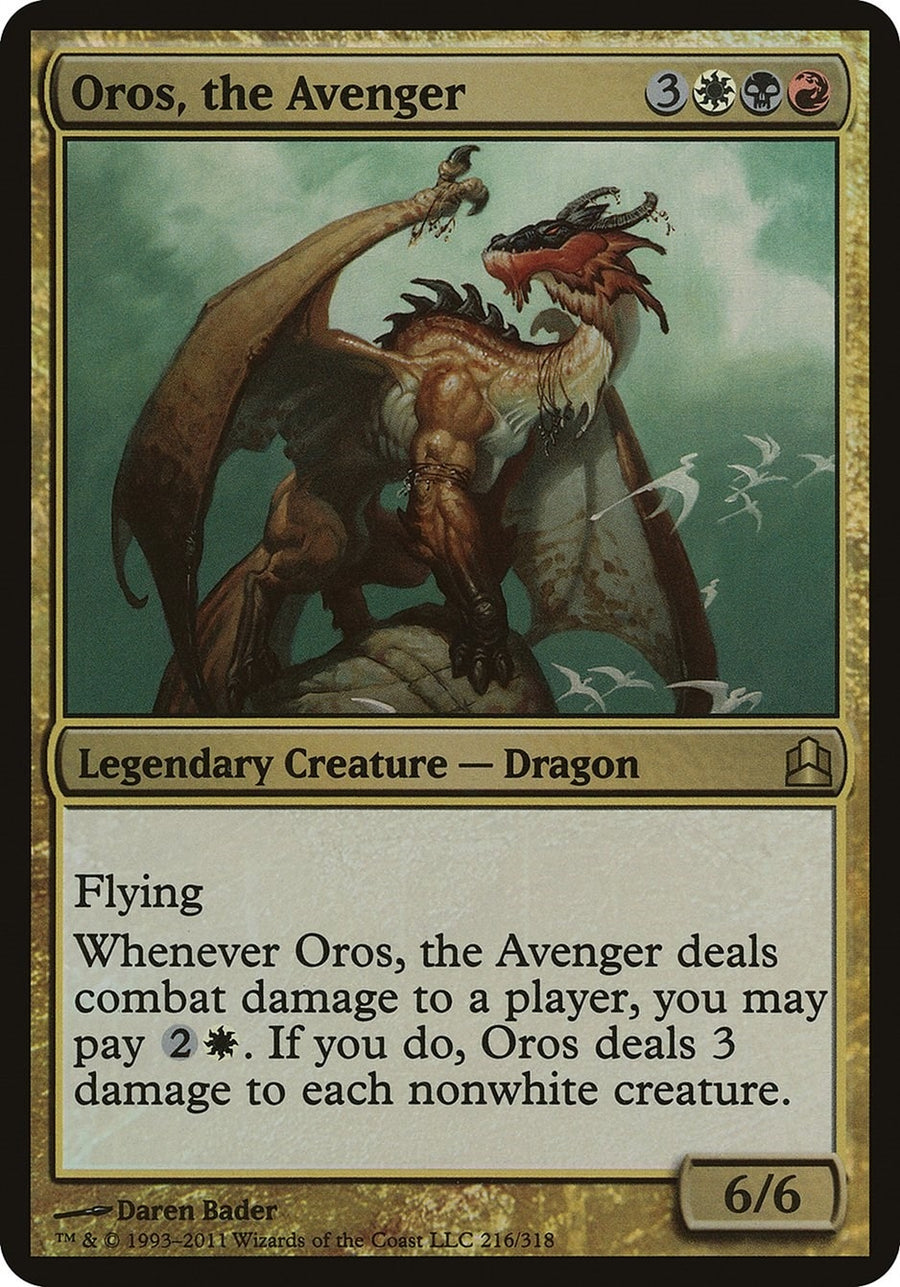 Oros, the Avenger (Commander) (216) (OVER)