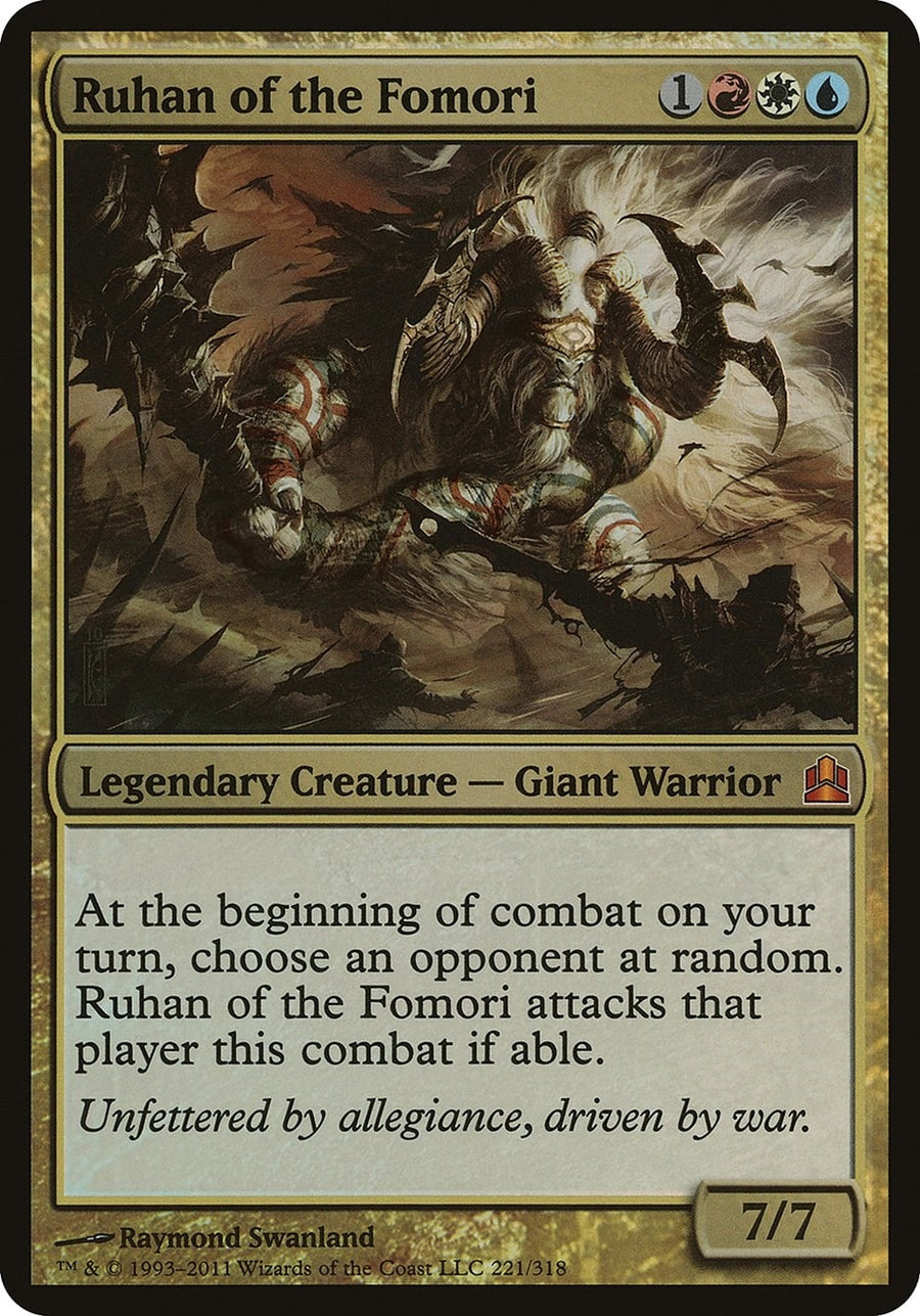 Ruhan of the Fomori (Commander) (OVER)