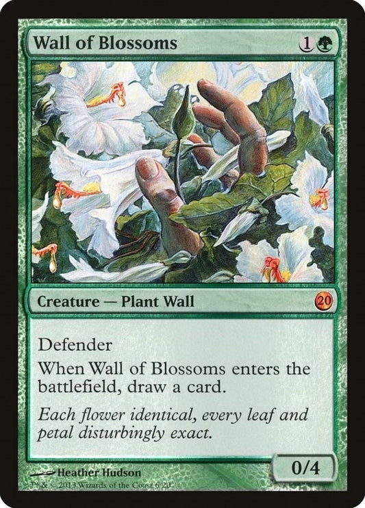 Image for Wall of Blossoms (6) (V13) - Magic: The Gathering