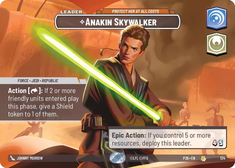 Anakin Skywalker - Protect Her At All Costs (Prize Wall) (134) (P26)