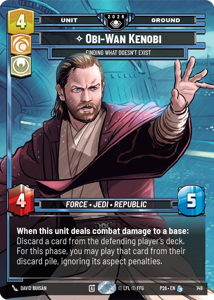 Obi-Wan Kenobi - Finding What Doesn't Exist (Prize Wall) (149) (P26)