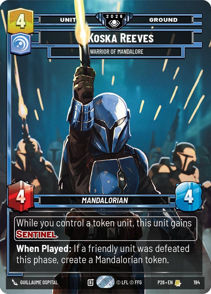 Koska Reeves - Warrior of Mandalore (194) (P26)