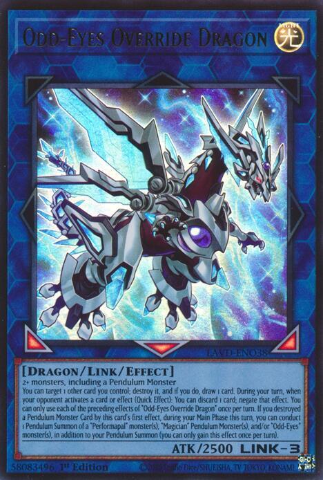 Odd-Eyes Override Dragon (LAVD-ENO38) (LAVD)
