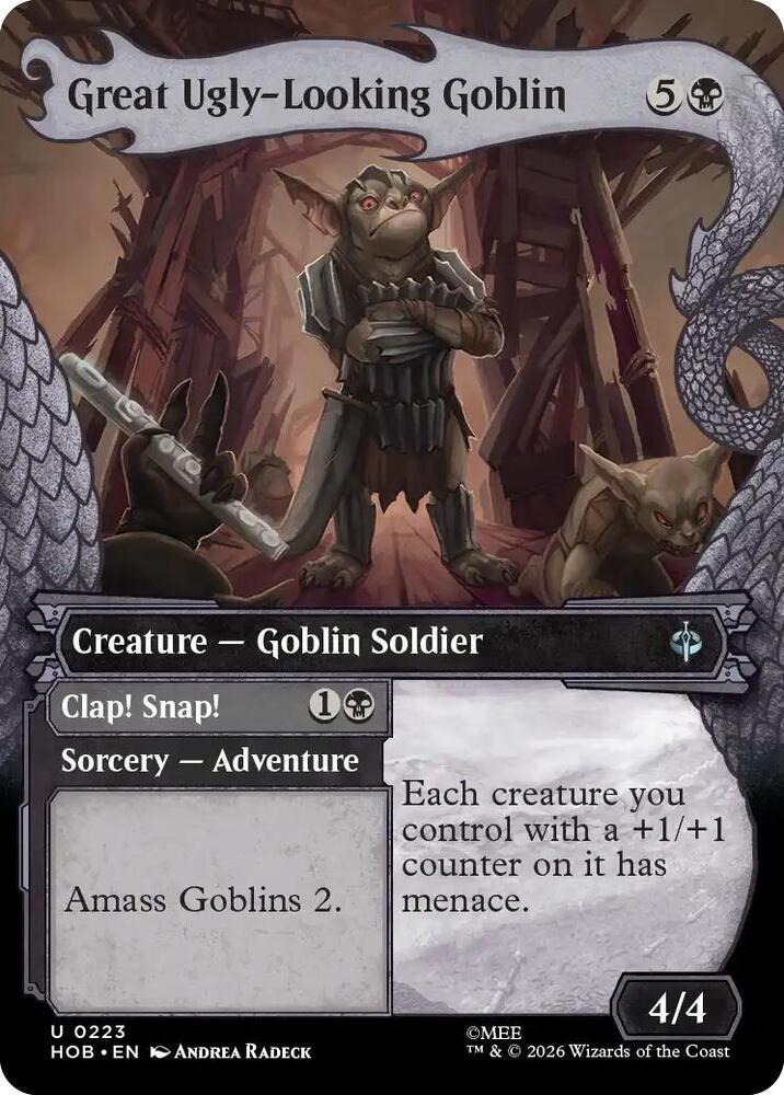 Great Ugly-Looking Goblin (Showcase) (223) (HOB)