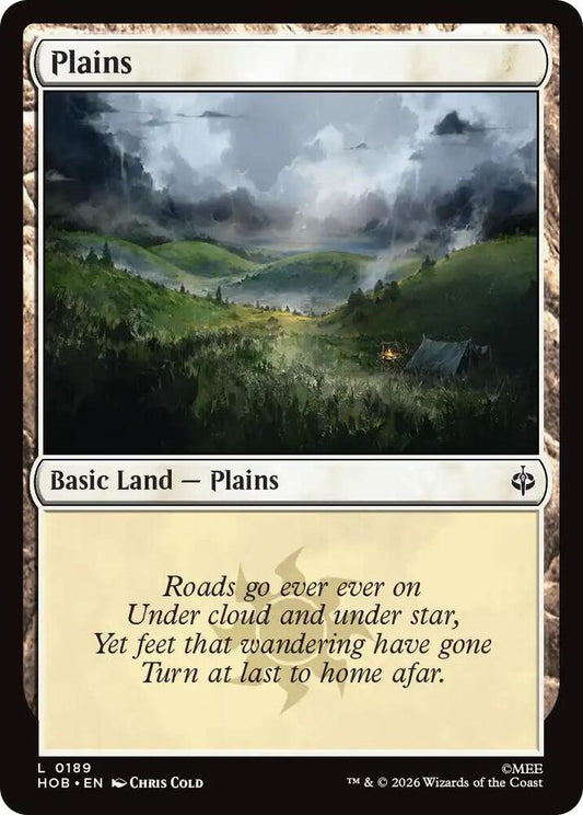 Image for Plains (0189) (189) (HOB) - Magic: The Gathering
