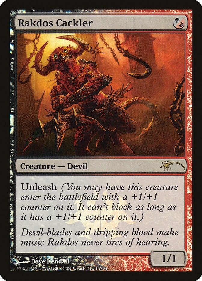 Rakdos Cackler (7) (FNM)