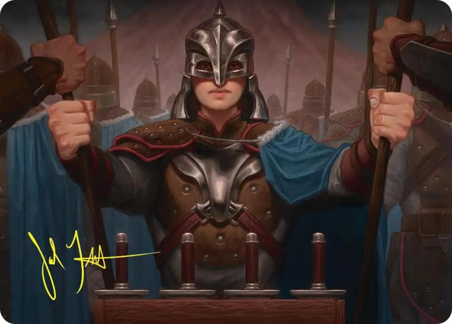 Bard's Attendant Art Card (Gold-Stamped Signature) (50) (ASHOB)