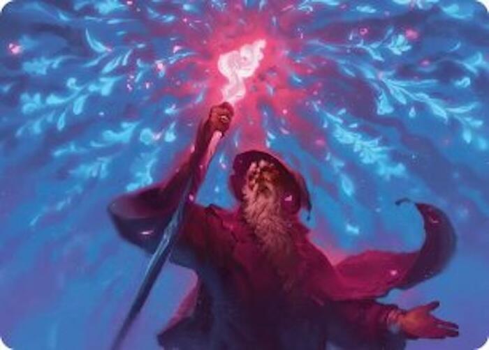 Wizard's Staff Art Card (15) (ASHOB)