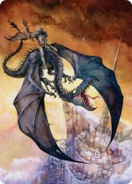 Witch-king, Bringer of Ruin Art Card (32) (ASHOB)
