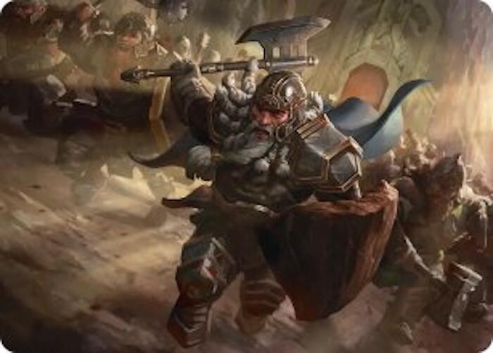 Thorin, Mountain-king Art Card (19) (ASHOB)