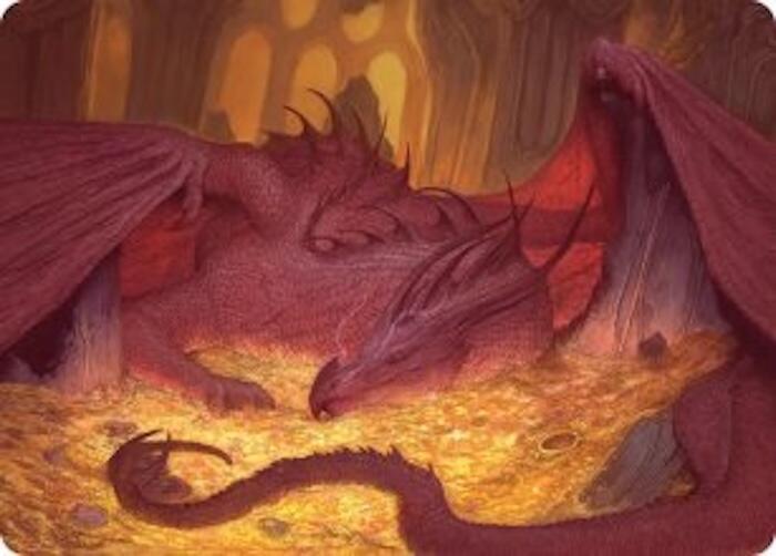 Smaug the Magnificent Art Card (43) (ASHOB)