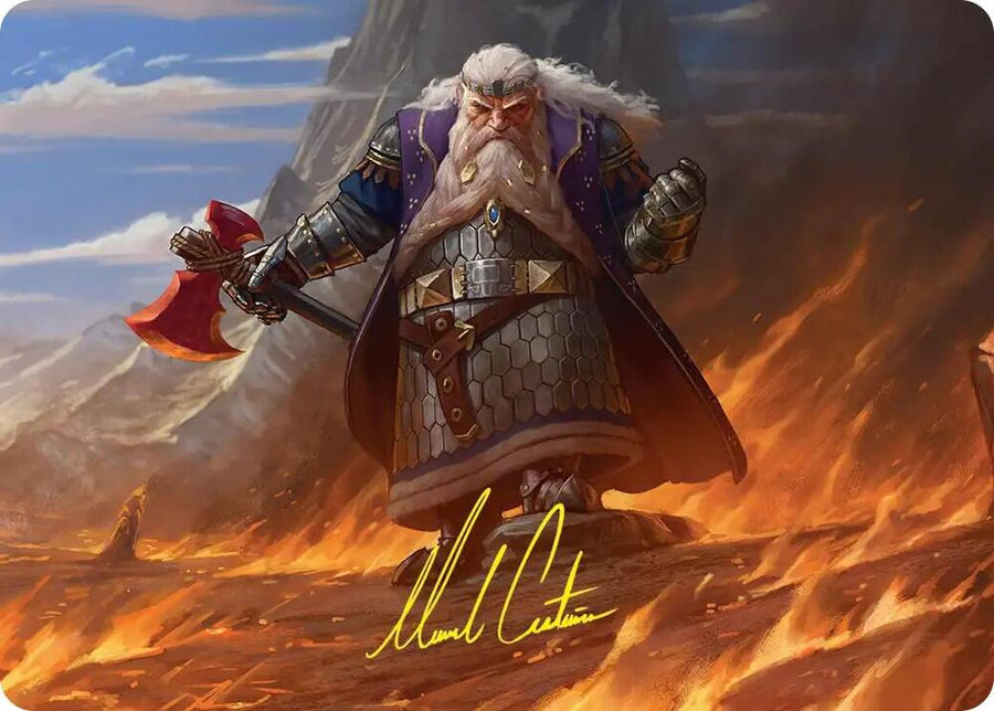 Dain of the Ancient Halls Art Card (Gold-Stamped Signature) (48) (ASHOB)