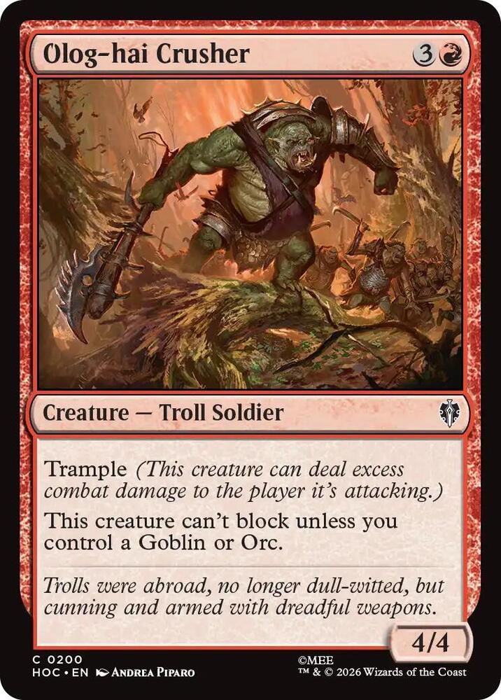 Olog-hai Crusher (200) (HOC)