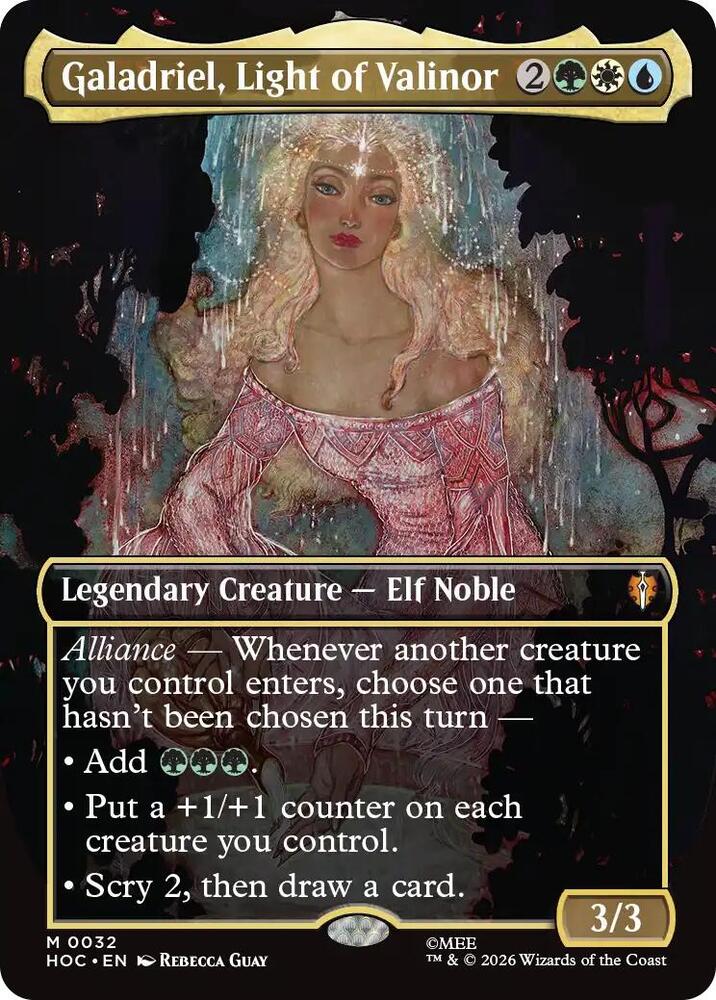 Galadriel, Light of Valinor (Borderless) (32) (HOC)