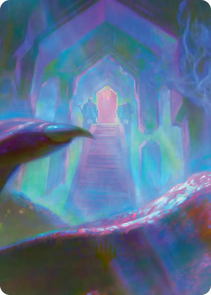 Dragon-Cursed Halls Art Card (8/12) (8) (ASHOB)