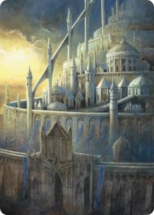 Minas Tirith Art Card (38) (ASHOB)