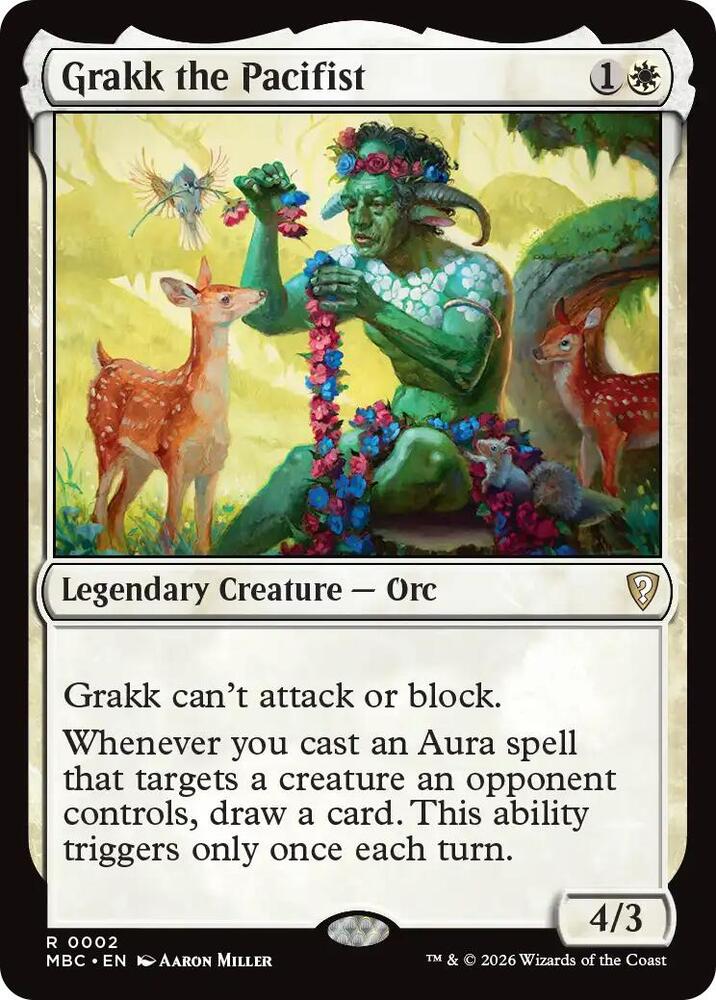 Grakk the Pacifist (2) (MBC)