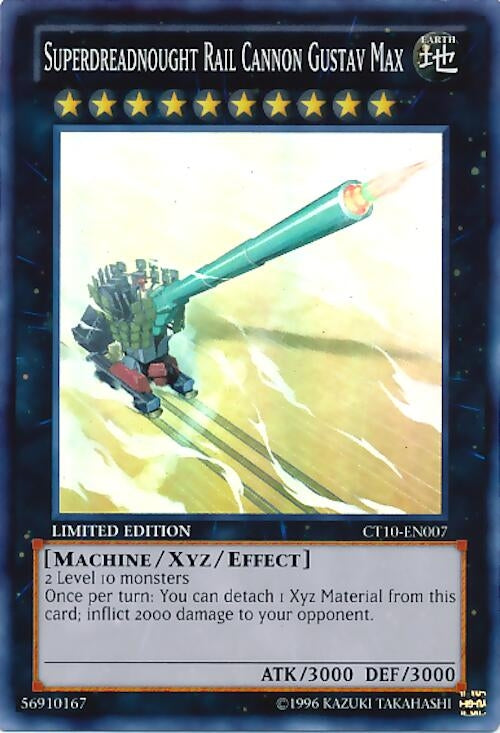Superdreadnought Rail Cannon Gustav Max (CT10-EN007) (CT10)