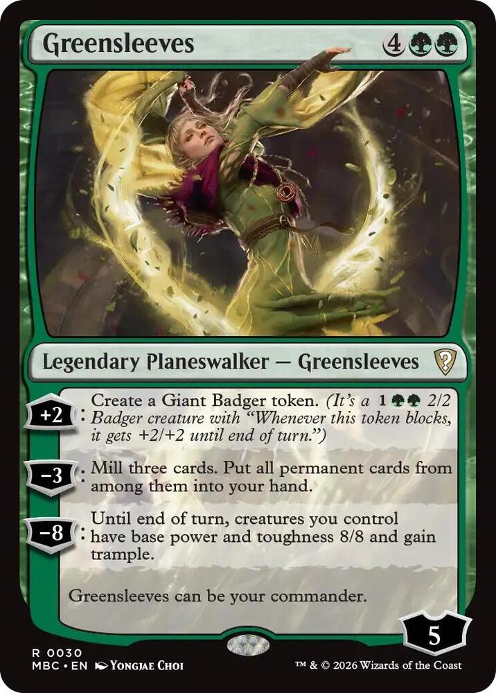 Greensleeves (30) (MBC)