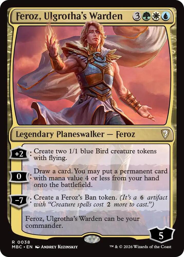 Feroz, Ulgrotha's Warden (38) (MBC)