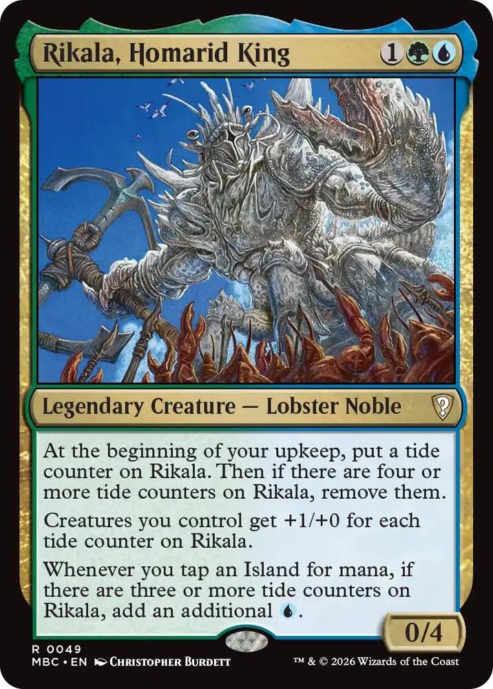 Rikala, Homarid King (49) (MBC)