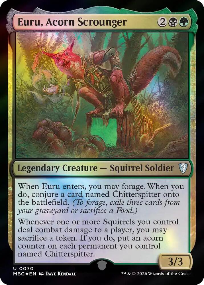 Euru, Acorn Scrounger (70) (MBC)